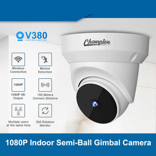 Champion 2 MP Wifi IP Dome Camera